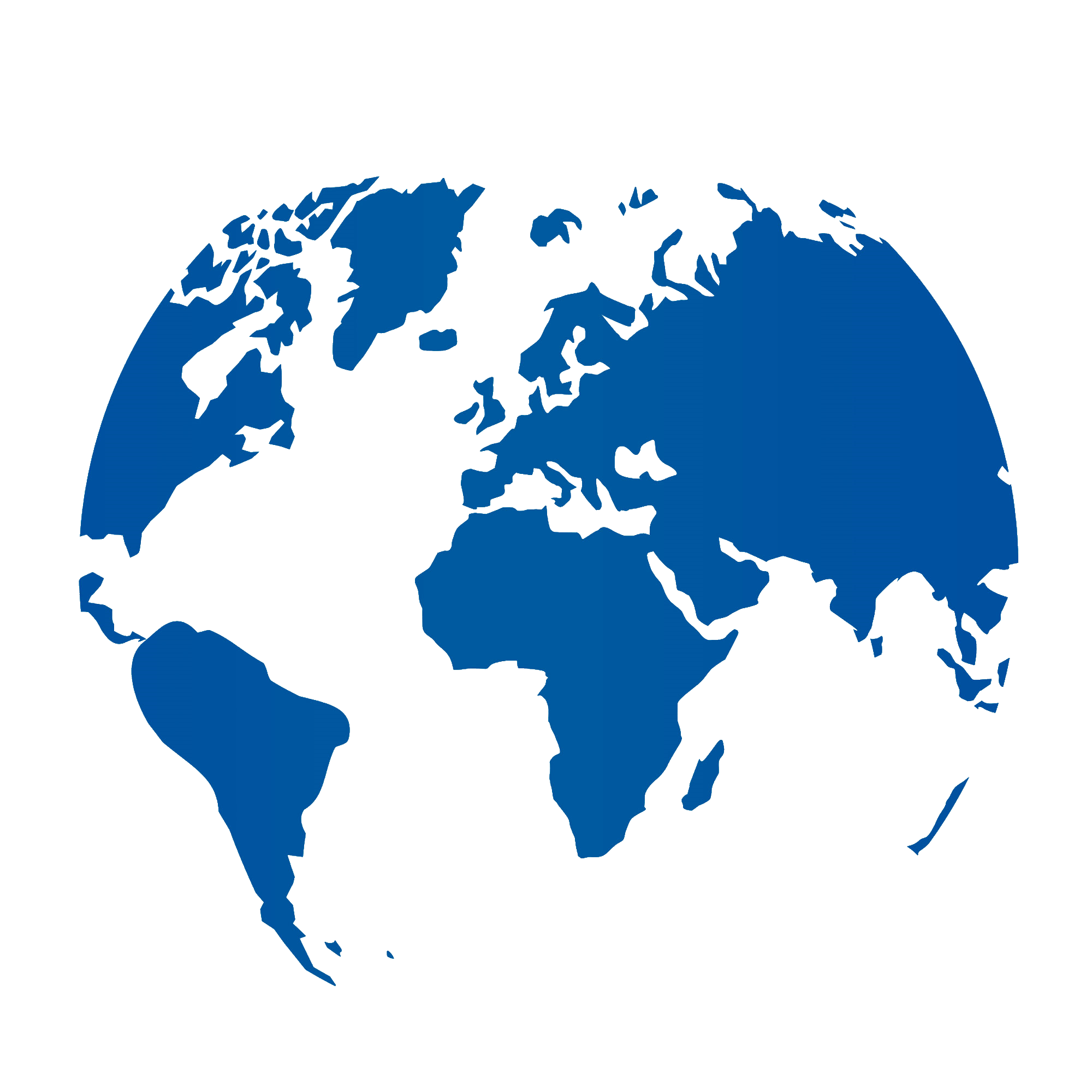 Gráfico vectorial del mapa del mundo