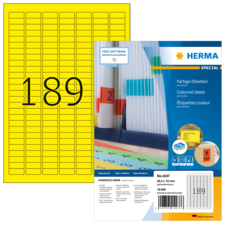HERMA SPECIAL A4 Etiquetas de colores
