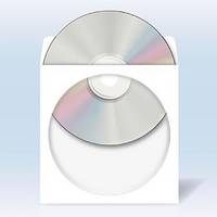 CD en funda para archivo