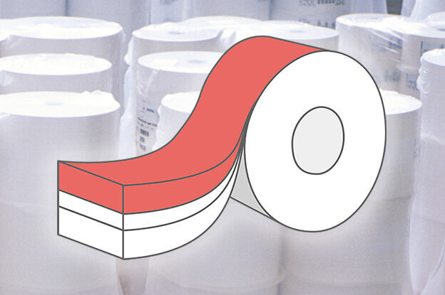 Etikettenmaterial Folie