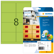 HERMA SPECIAL A4 Etiquetas de neón