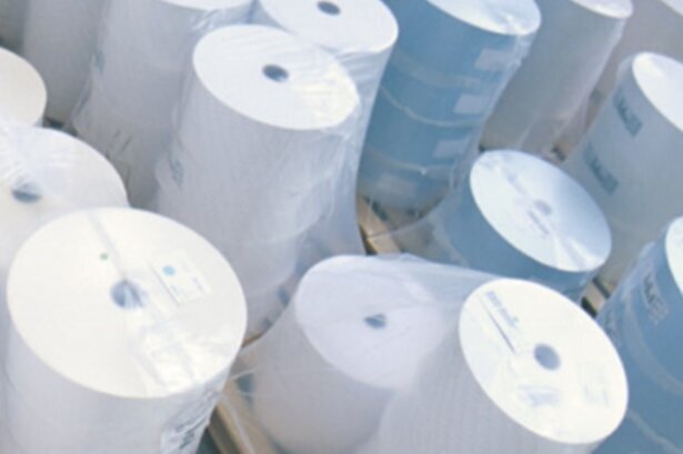 Haftmaterial Rollen von oben