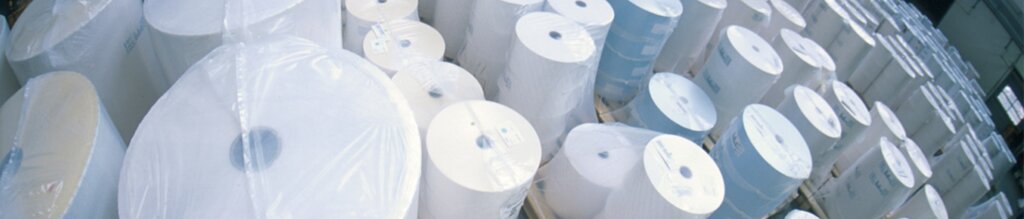 Haftmaterial Rollen von oben