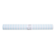 Rolle mit kariertem Papier, weiß mit blauen Linien, zur Verwendung in Zeichnungen oder als Bastelmaterial.