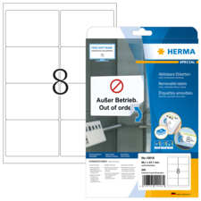 HERMA SPECIAL A4 Etiquetas despegables