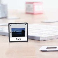 Etiqueta etiquetada para diapositivas