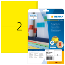 HERMA SPECIAL A4 Etiquetas de colores