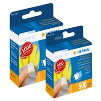 Envase de pegamento para fotos en dos tamaños diferentes