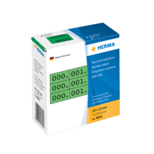 HERMA Etiquetas numéricas